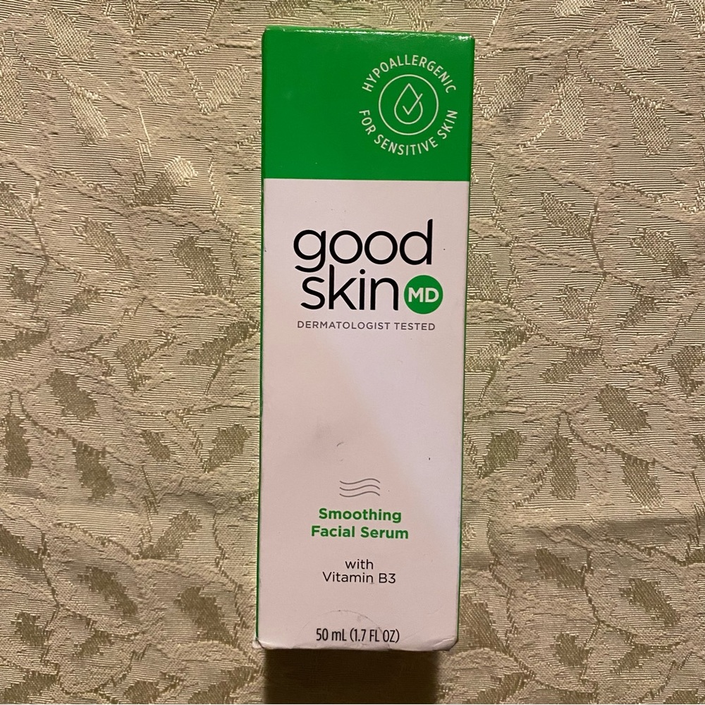 Good Skin MD Smoothing Facial Serum with Vitamin B3 1.7 Fl Oz